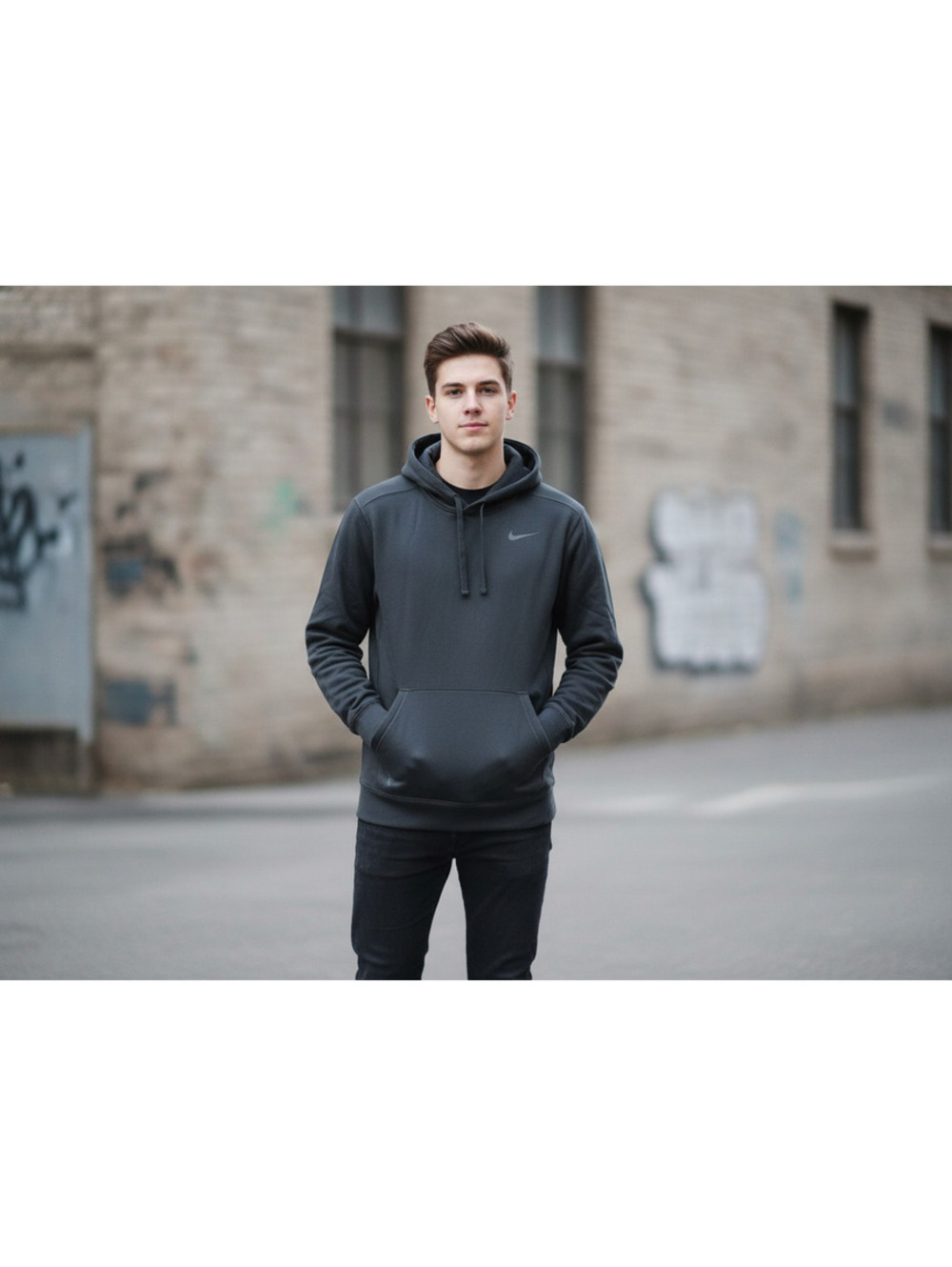 Nike Therma Fit Black Men's Hoodie, Size Large, Very Good Condition